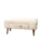 הדום + מגירה פסים – שמנת Pastel Cream Ribbed Ottoman with Drawer_converted